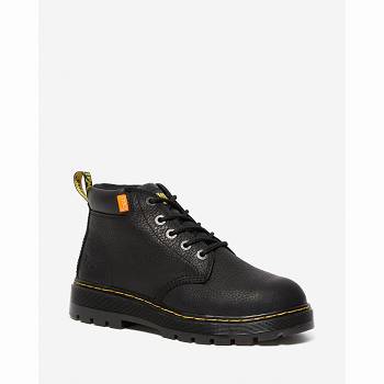 Dr Martens Grader Extra Wide Internal Metguard Kožené - Cierne Cizmy Panske, D113SK